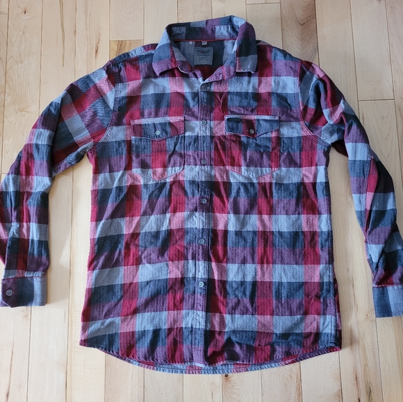 Point Zero Other - Point Zero men's size large semi fit plaid shirt